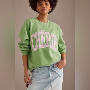 Anthropologie Chèrie Oversized Sweatshirt